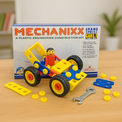 Plastic Mechanical Car DIY Activity Set for Kids