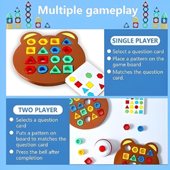 Montessori Shape Matching Puzzle Game