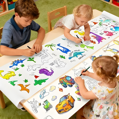 3 Mtr Colouring & Graffiti Drawing Roll Mats