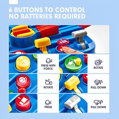 Car Adventure Toy for 0–3 Years, Boys & Girls & Kids