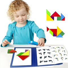 Magnetic Educational Montessori Learning Geometric Puzzle Set