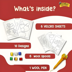 Woolcro Creative Factory Woolcro - Springtime Pals