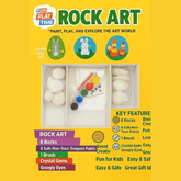 Rock Art Painting Kit — DIY Creative Craft Set for Kids