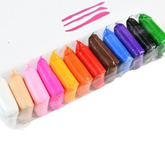 Air-Dry Clay Creative Set – 12 Bright Colours
