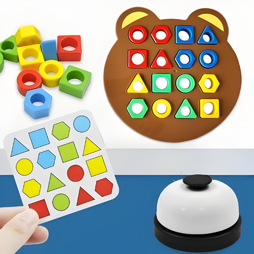 Montessori Shape Matching Puzzle Game