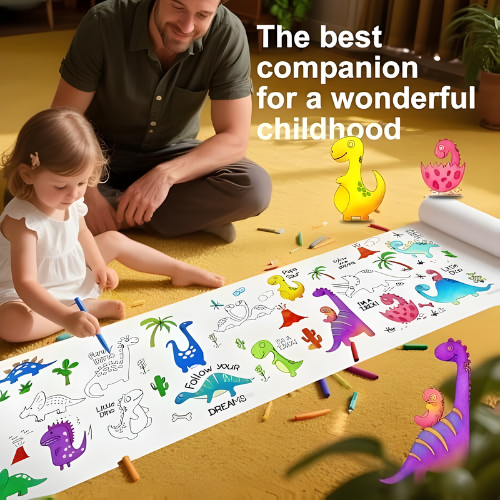 3 Mtr Colouring & Graffiti Drawing Roll Mats