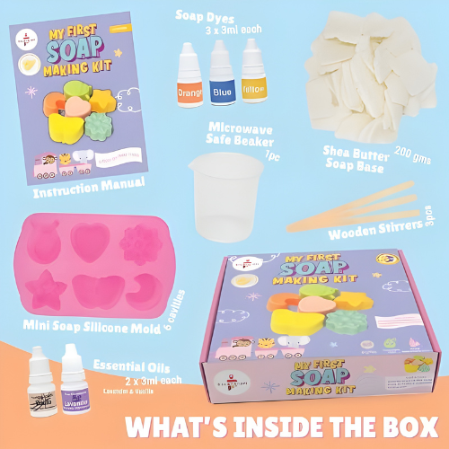 First DIY Soap Making Kit for Kids