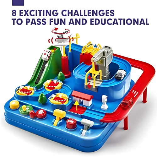 Car Adventure Toy for 0–3 Years, Boys & Girls & Kids