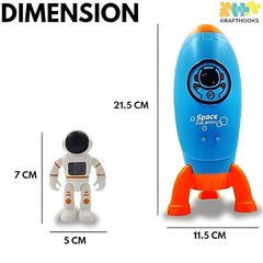 Space Rocket Drawing Projector Toy — Projection Art & Tracing Set for Kids (4+ Years)
