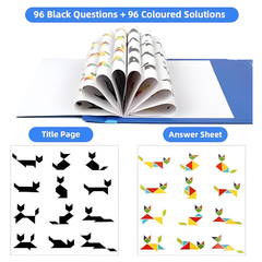 Magnetic Educational Montessori Learning Geometric Puzzle Set