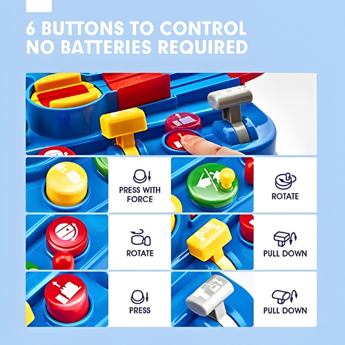 Car Adventure Toy for 0–3 Years, Boys & Girls & Kids