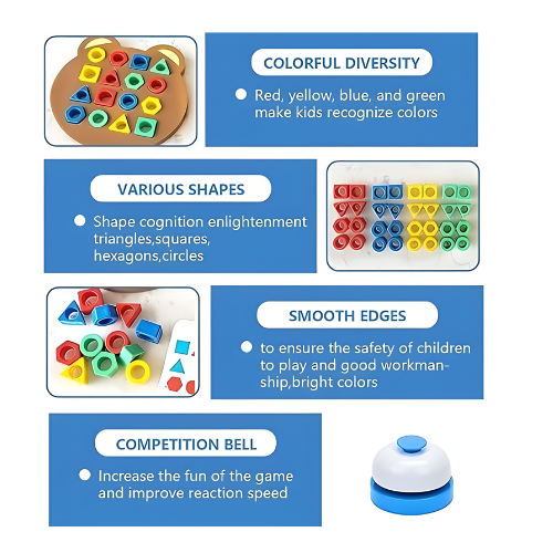 Montessori Shape Matching Puzzle Game