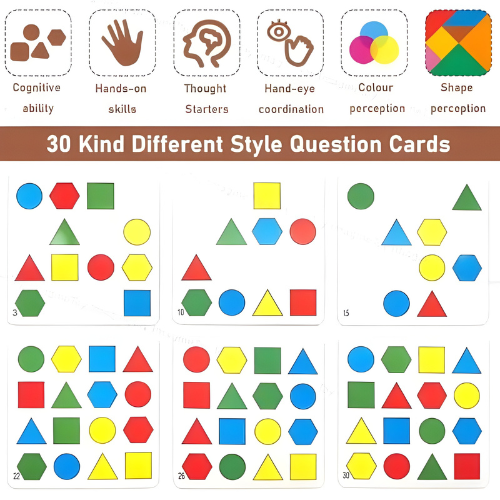 Montessori Shape Matching Puzzle Game