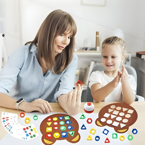 Montessori Shape Matching Puzzle Game