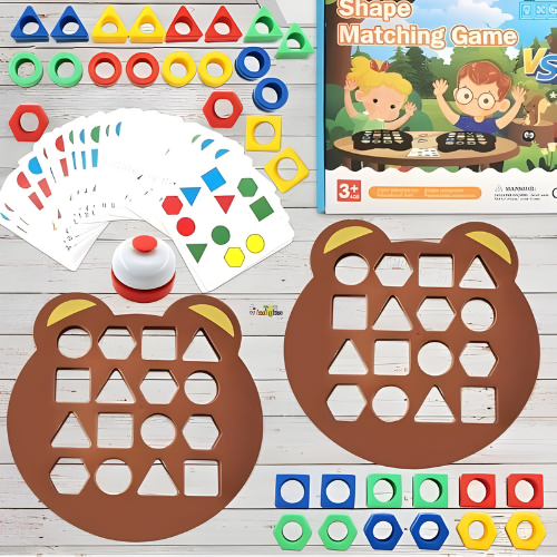 Montessori Shape Matching Puzzle Game