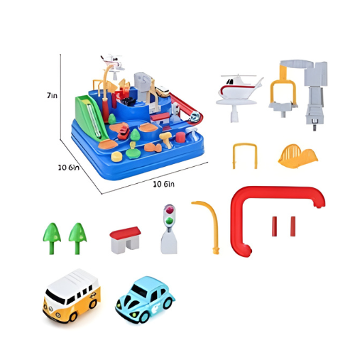 Car Adventure Toy for 0–3 Years, Boys & Girls & Kids