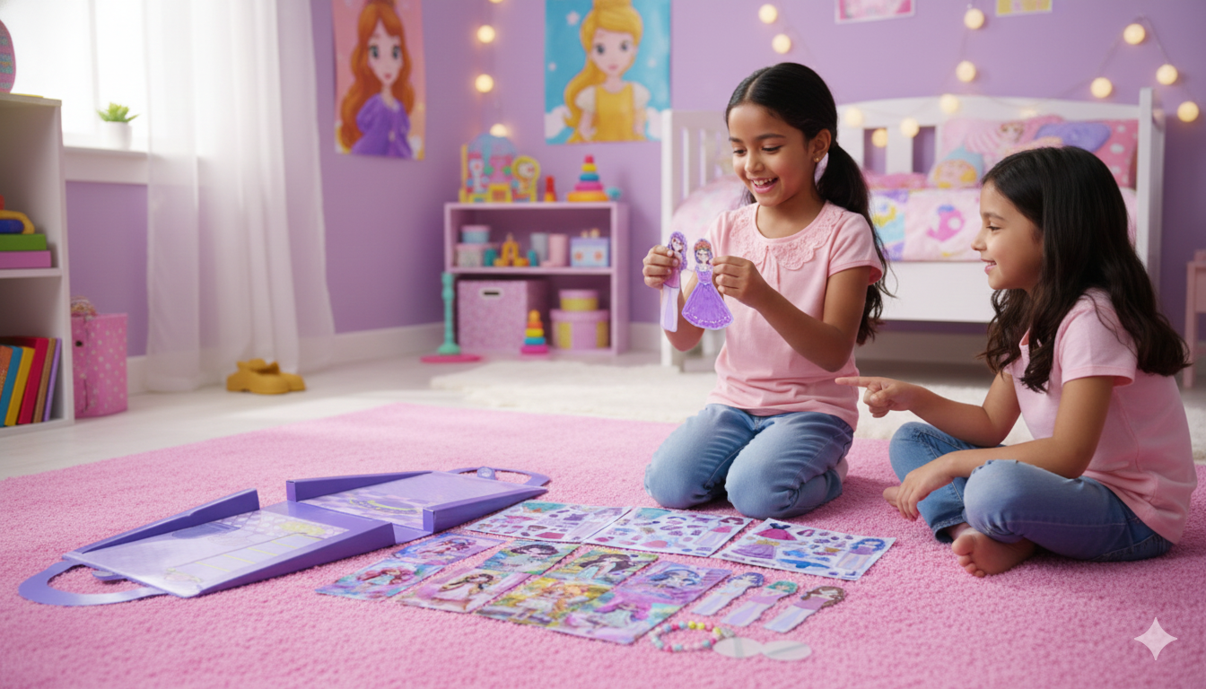 Magnetic Doll Dress Up Set