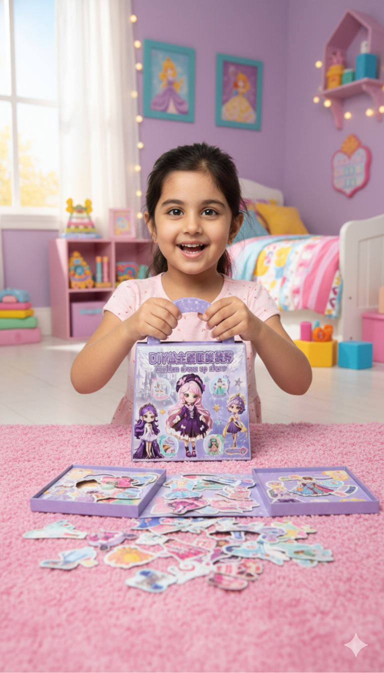 Magnetic Doll Dress Up Set