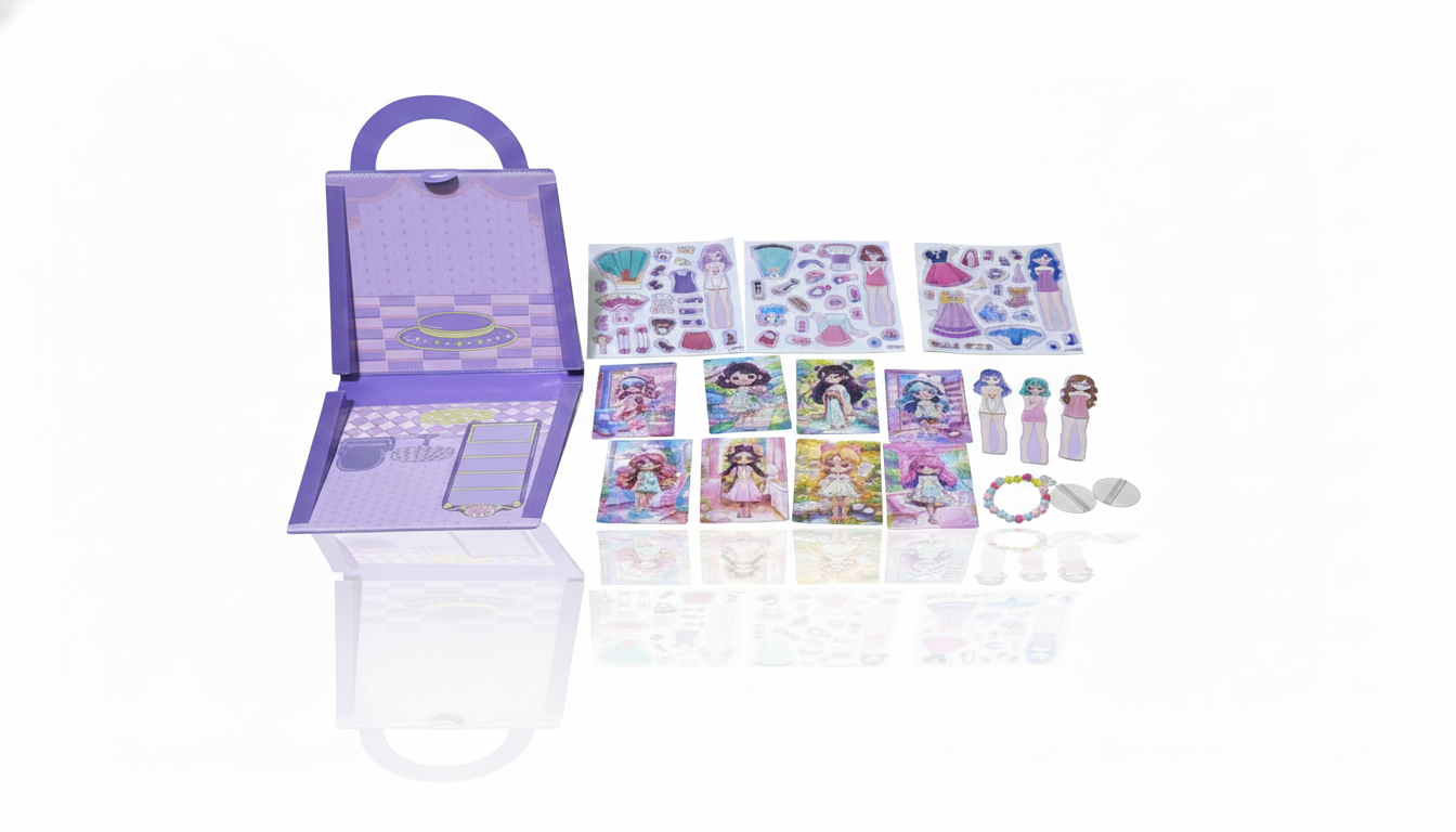 Magnetic Doll Dress Up Set