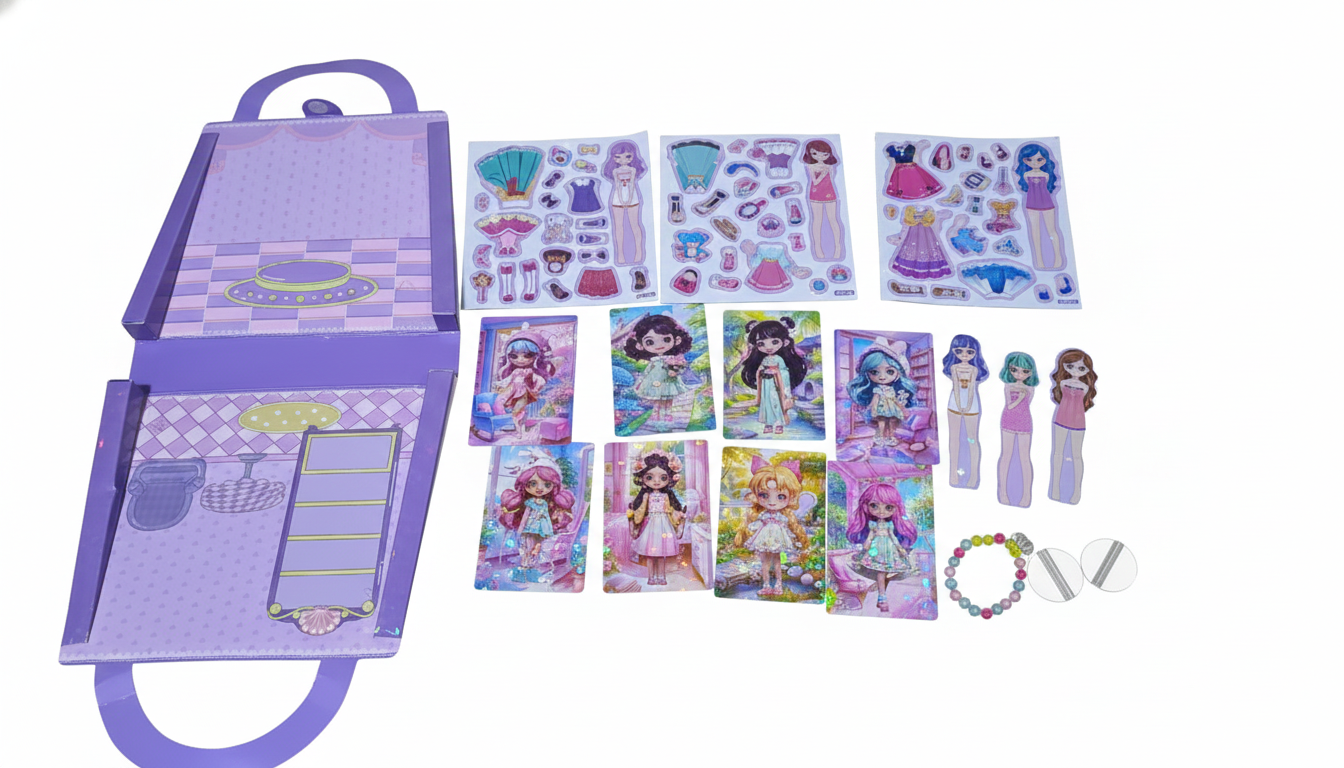 Magnetic Doll Dress Up Set