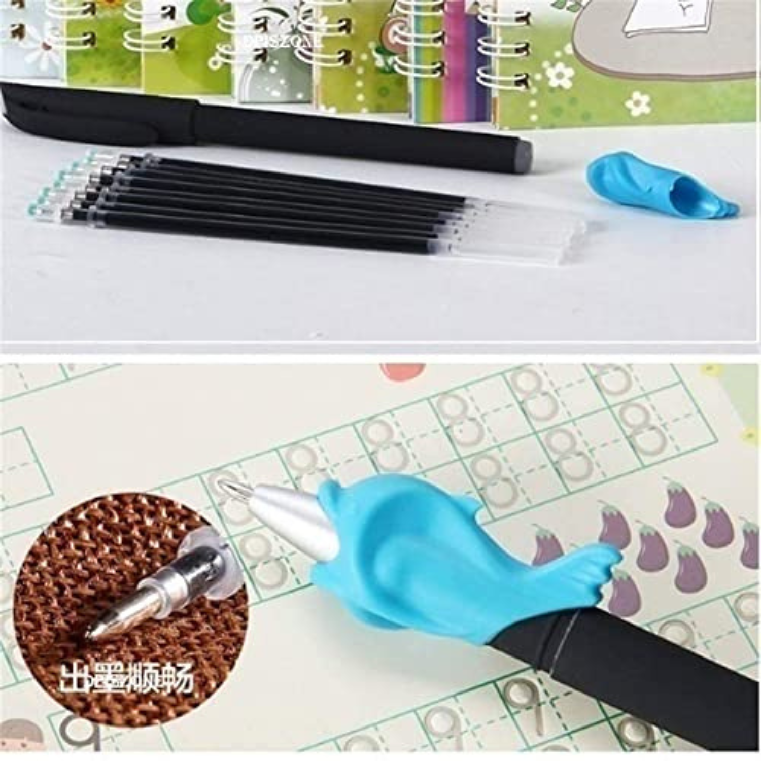 Magic Practice Copybook Set for Preschoolers – Reusable Calligraphy & Handwriting Workbook