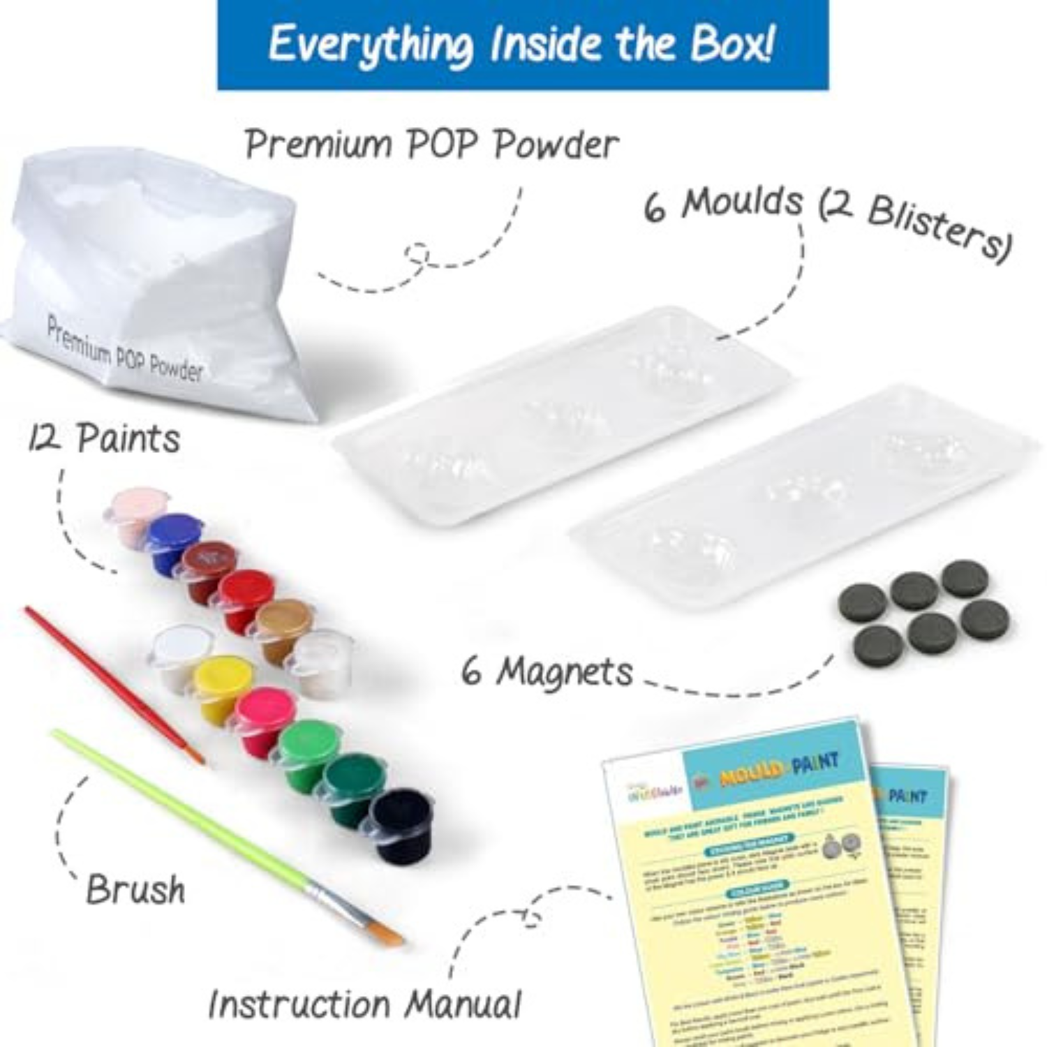 Premium DIY Mould & Paint Craft Kit