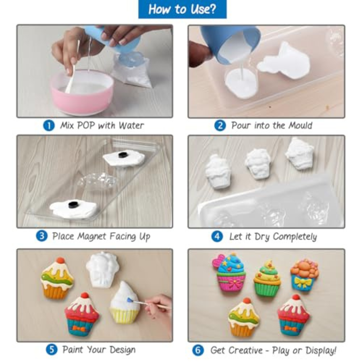 Premium DIY Mould & Paint Craft Kit