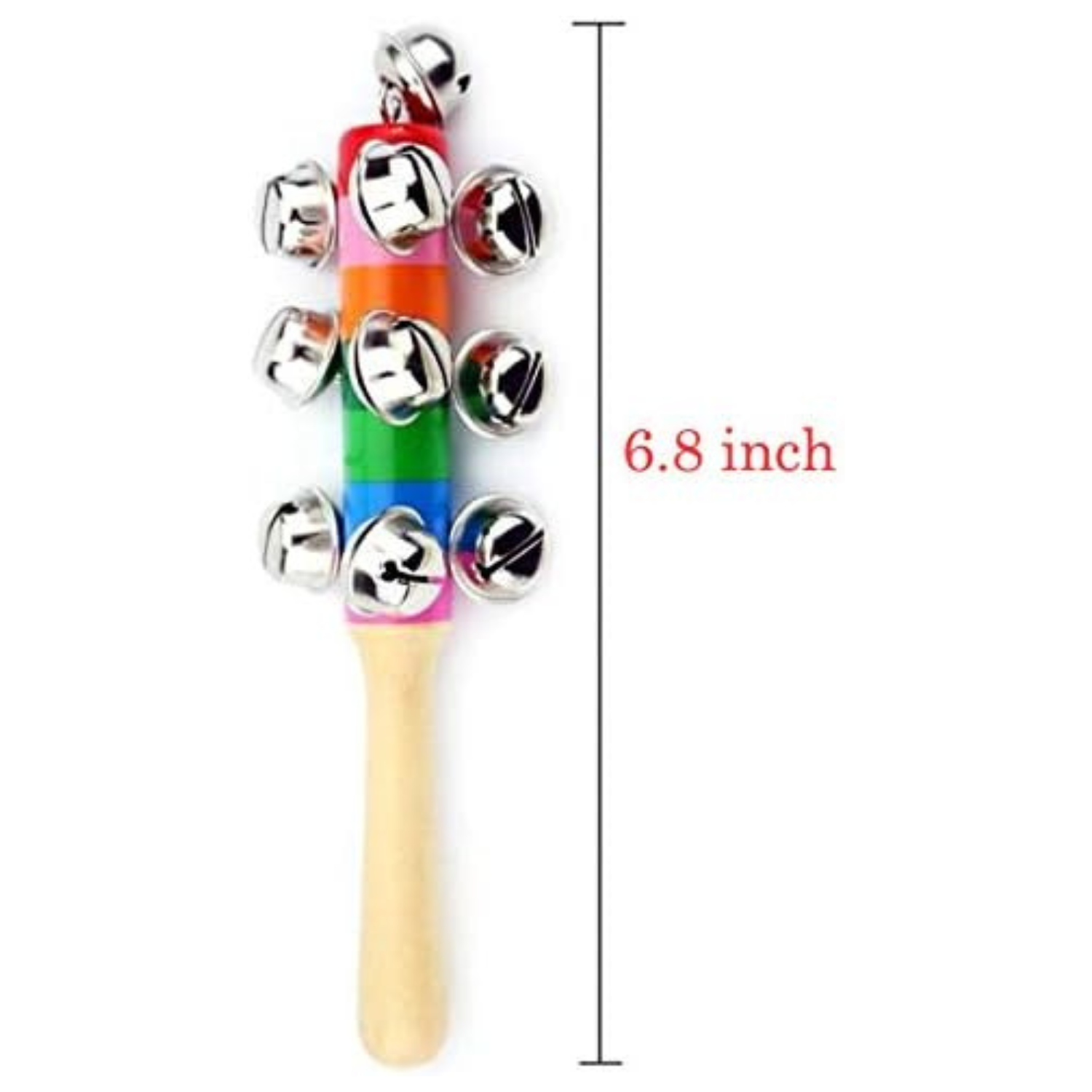 Wooden Jingle Hand Bells