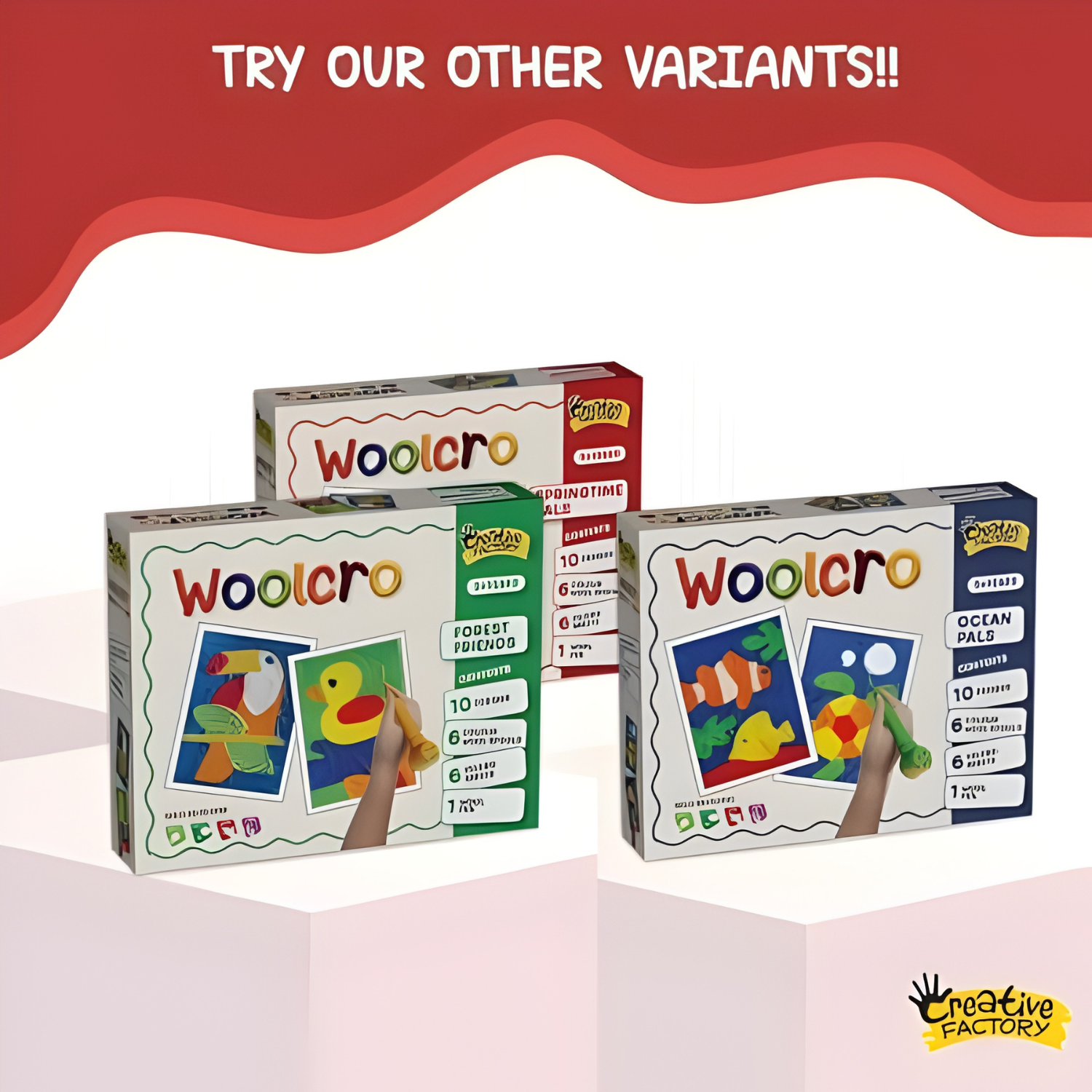 Woolcro Creative Factory Woolcro - Springtime Pals