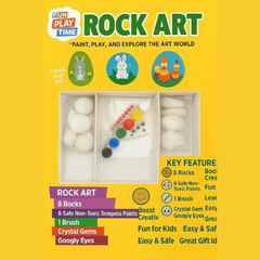 Rock Art Painting Kit — DIY Creative Craft Set for Kids
