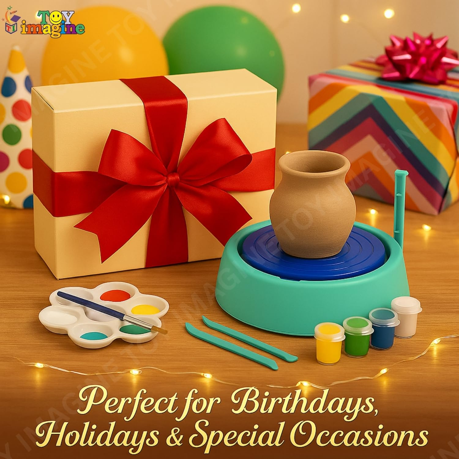 Kids pottery wheel kit