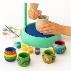 Kids pottery wheel kit